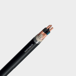 C u or Al - XLPE - Cu - PVC or PE